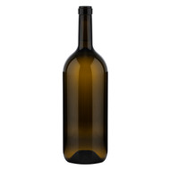Similar item: 1.5 L Antique Green Tapered Claret Glass Magnum Wine Bottle, Cork Finish  - 334488-K