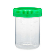 90 ml Leakproof Specimen Cup (White Cap) | Berlin Packaging