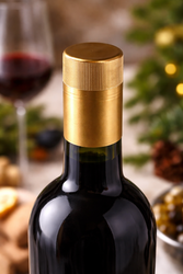 Similar item: 30 x 60 Gold PP Hand-Applied Capsule Closure - Decorative Wine Bottle Capsule - Tamper-Evident Finish - 332971-K