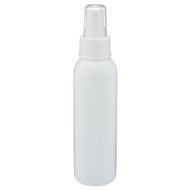 4 oz White PET Cylinder Bottles -White Fine Mister | Berlin