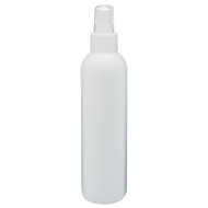 Similar item: 8 oz White HDPE Plastic Bullet Bottle (White Fine Mist Sprayer) - WP8AW
