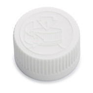 Similar item: 24-400 White PP Plastic Child-Resistant Capable Screw Top Caps with Pulp & Vinyl Liner - X24-400CR