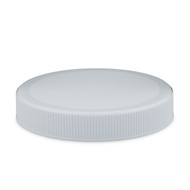 63 mm White PP Plastic Screw Top Cap (Foam Liner) | Berlin Packaging