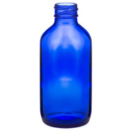 Similar item: 4 oz Cobalt Blue Glass Boston Round Bottles *Bulk Pallet* - 4998B37BULK