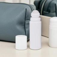 Similar item: 3 oz White HDPE Roll-On Deodorant Bottles - 1123B02