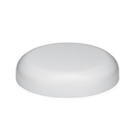 89-400 White PP Plastic Domed Screw Top Caps | Berlin Packaging