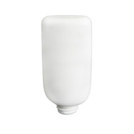 2 oz White MDPE Plastic Tottle Tubes - 2122B06-BWHT