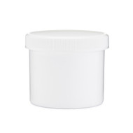 Similar item: 4 oz White PP Plastic Straight Sided Jars (Short) - 2811B09WHT
