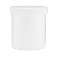 Similar item: 16 oz White PP Plastic Straight Sided Jars (Tall) - 2811B19WHT