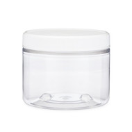 6 oz Clear PET Plastic Straight Sided Jars - 2852B05CLR