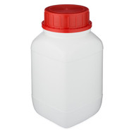 Similar item: 51 oz White HDPE Plastic Kautex Wide Mouth Leakproof UN-Rated Bottles (Red Tamper-Evident Cap) - 3222B11