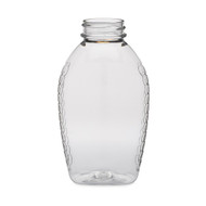 Similar item: 12 oz Clear PET Plastic Honey Bee Hive Bottles (Cap Not Included) - 33513-B