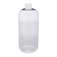 Similar item: 32 oz Clear PET Plastic Boston Round Bottles - 3371B13CLR