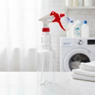 Similar item: 32 oz Clear PET Plastic Carafe Spray Bottles (Red Trigger Sprayer) - 3493B24