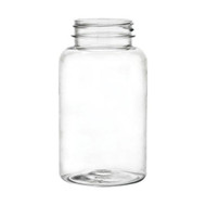 6.7 oz Clear PET Plastic Wide Mouth Packer Bottles (Cap Not Included) - 3369B05-BCLRALT