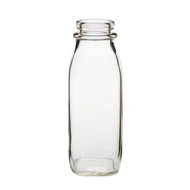 Similar item: 16 oz Clear Glass Tall Milk Bottles (Cap Not Included) - 3800B05-B