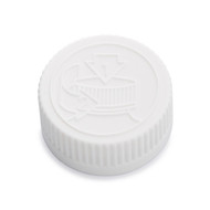 Similar item: 33-400 White PP Plastic Child-Resistant Capable Screw Top Caps with Pulp & Vinyl Liner (Sample) - X33-400CR-SAM