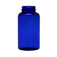 6.7 oz Blue PET Plastic Wide Mouth Packer Bottles (Cap Not Included) - 3369B05-BBLUALT