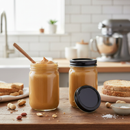 Similar item: 12 oz Clear Glass General Purpose Jars (Black Metal Cap) - 4404B07