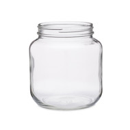 Clear Glass Mason Jars (Bulk), Caps NOT Included