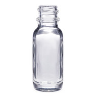 Similar item: 0.5 oz Clear Glass Boston Round Bottles (Cap Not Included) - 4699B01-BCLR