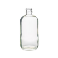 Similar item: 8 oz PVC Coated Clear Glass Boston Round Bottles - 4771B03BULCLR