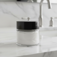 Similar item: 0.5 oz Clear PET Straight Sided Jar (Black Cap) - HWJ12B