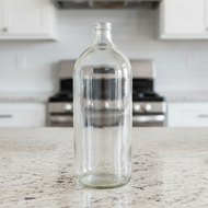 Similar item: 32 oz Clear Glass Vinegar Bottles (Cap Not Included) - 5016B45-B