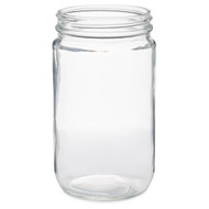 16oz Clear Glass Paragon Spice Jars - 12/Case, Clear Type III 63-400