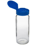 Spice Bottle 8oz (16fl.oz) Clear PET with Sift & Spoon Red Lid / Aluminum  Foil Seal Liner | Spice Jar - MIN ORDER OF 10 JARS