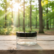 Similar item: 2 oz Clear PET Straight Sided Jar (Black Cap) - HWJ2B