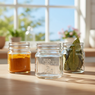 Similar item: 8 oz Clear Glass Mason Jars (Cap Not Included) - 6701B01-B