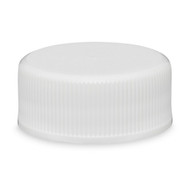 Similar item: 24-400 White PP Plastic Ribbed Screw Top Caps (Foil Liner) - 1590C31ALT