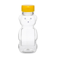 Similar item: PET Plastic Honey Bear Bottles (Front and Back Label Panel) with Flip-Top Cap