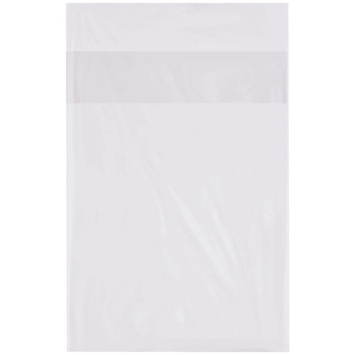 9" x 12" x 1 Mil Flap Lock Poly Bags - Case of 1000 - 326348