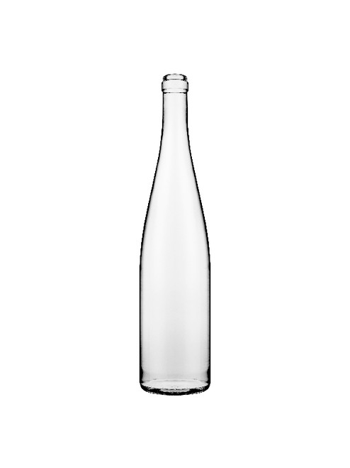 Magnolia 750 ml Glass Hock Wine Bottles, Cork Finish, Flint - 602092-K Magnolia 750 ml Glass Hock Wine Bottles, Cork Finish, Flint - 602092-K