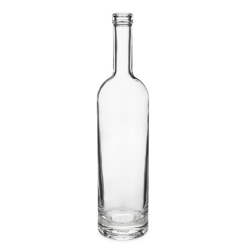 Serenade 750 ml Clear Glass Liquor Bottles  - 401117SS-K