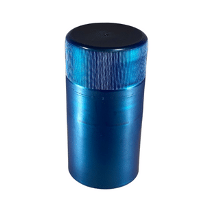 30 x 60 Blue PP Hand-Applied Capsule Closure - Decorative Wine Bottle Capsule - Tamper-Evident Finish - 329081-K