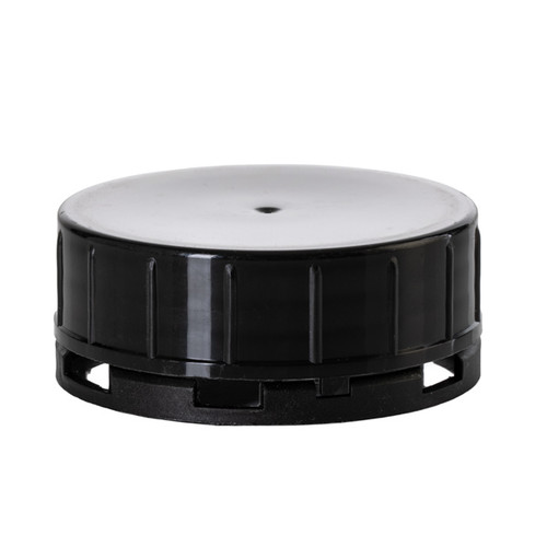 Kautex 50mm Screw Closure Black PP Cap with PE Foam Liner  - 336904