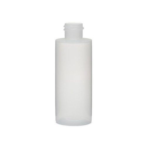 2 oz Natural LDPE Plastic Cylinder Bottles - 349032