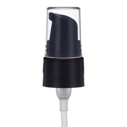 Black Treatment Pump with overcap