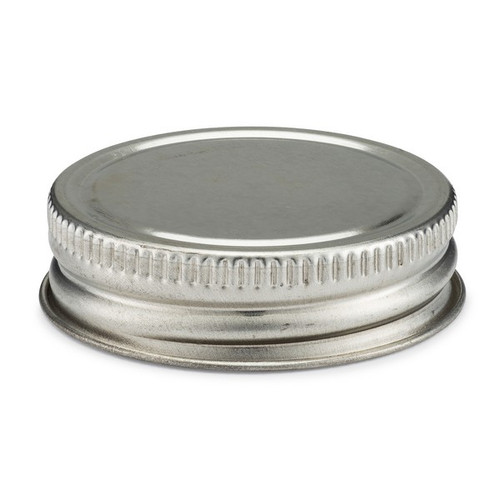 4 oz steel flat-top cans (metal delta brush cap)