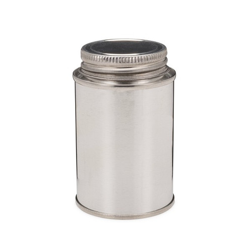 flat tin container