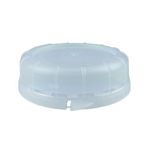 48 mm Clear LDPE Plastic Tamper Evident Caps | Berlin Packaging