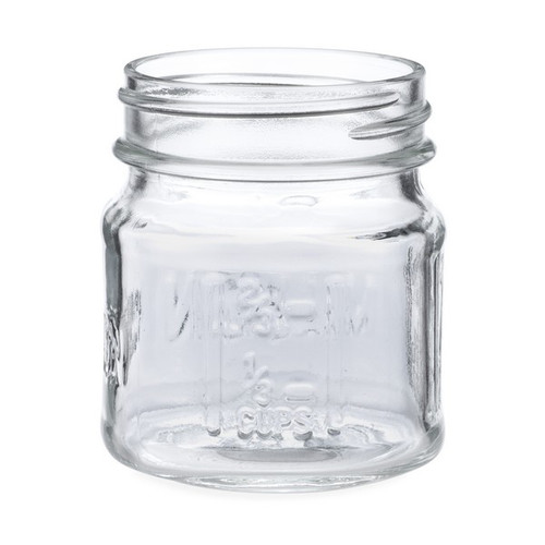 8 oz Clear Glass Mason Jars (Cap Not Included) - 6701B01-B