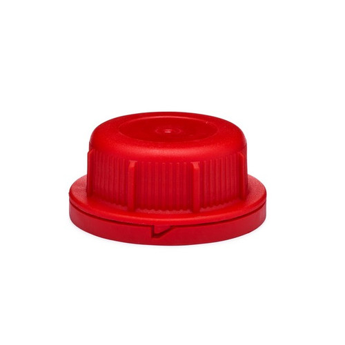 Kautex Red HDPE Tamper-Evident Screw Cap Kautex Red HDPE Tamper-Evident Screw Cap