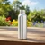 2.7 oz (80 ml) Brushed Aluminum Bottle (Cap Not Included) - 313719