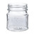8 oz Clear Glass Mason Jar