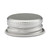 24-400 Silver Brushed Aluminum Screw Top Caps (Foam Liner) - 314561 24-400 Silver Brushed Aluminum Screw Top Caps (Foam Liner) - 314561