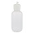 Natural LDPE Plastic Boston Round Bottles with Pivot Spout Cap